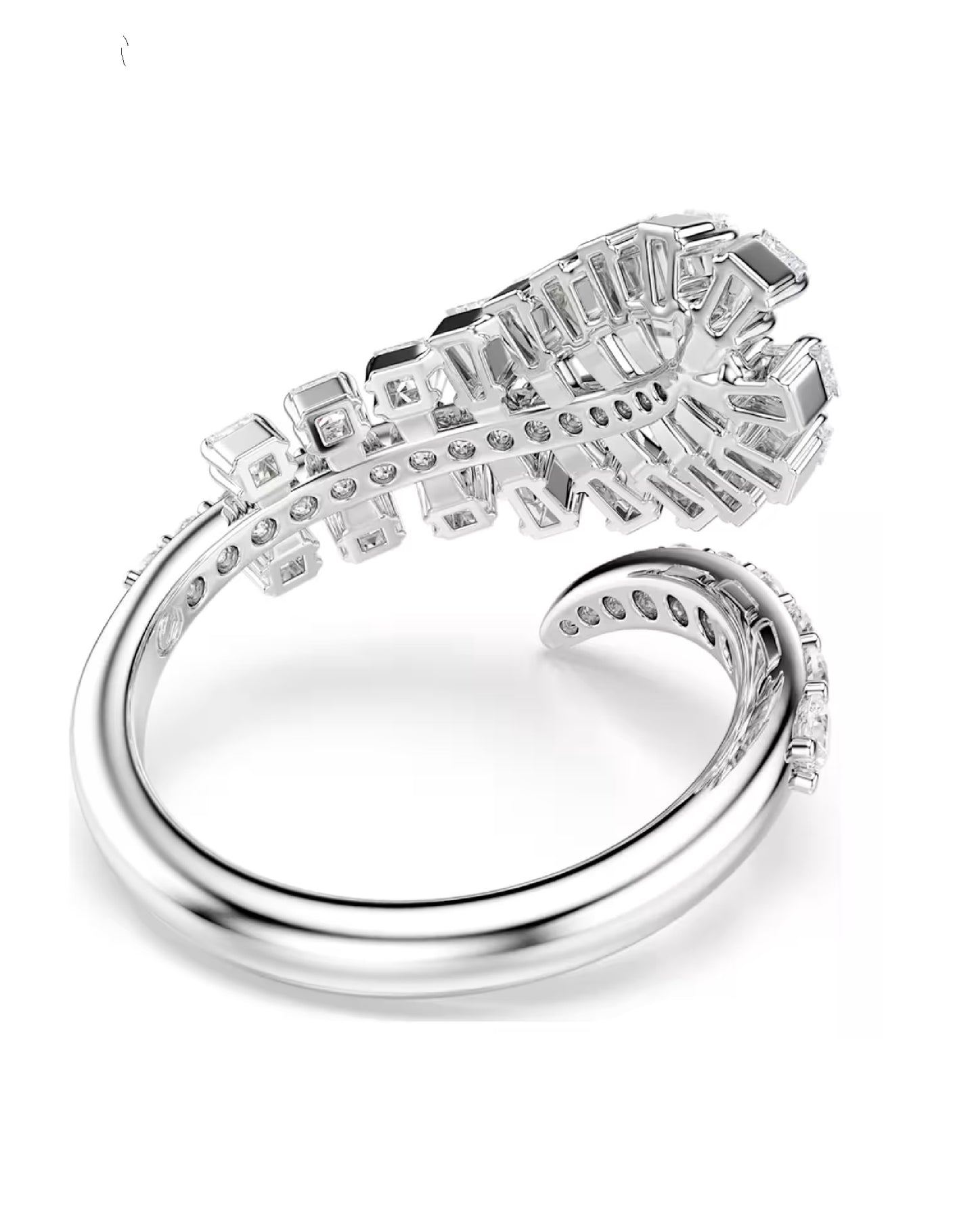5757838 Swarovski Vienna White Tone, Ring Size 58