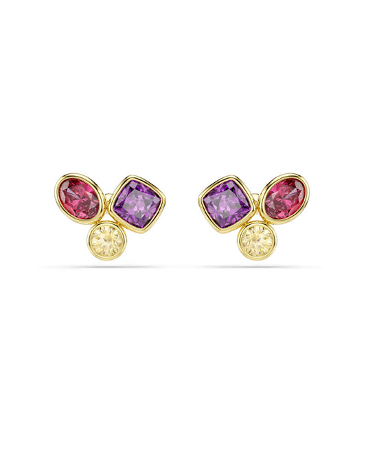 5760019  Swarovski Imber White Tone, Stud Earrings