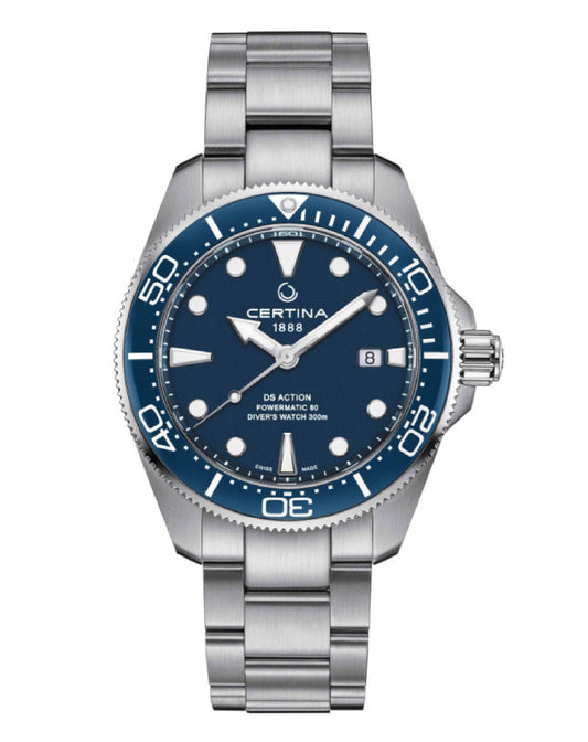 C032.607.22.041.00 Certina DS Action SEA Turtle DIVER BLUE DIAL