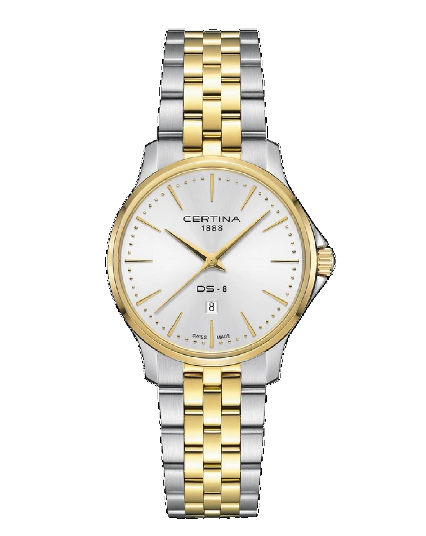 Certina DS-8 Lady Silver Dial 2 Tone 31.00MM