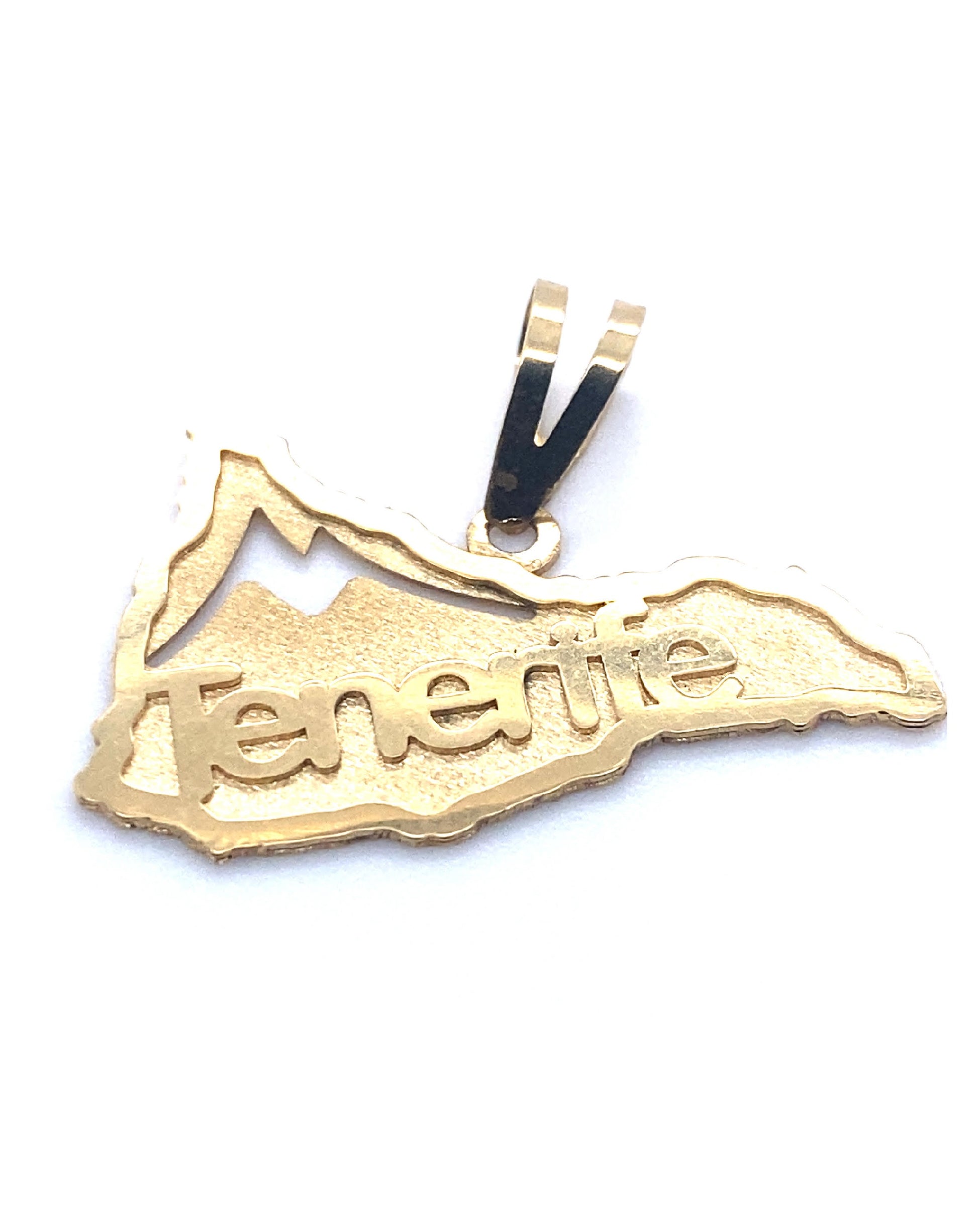 Gold Tenerife Island Pendant 18 Kt Gold Pendants