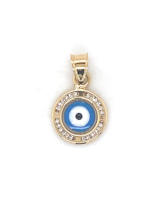 Gold 18 Kt CHAIN EVIL EYE Jewelry