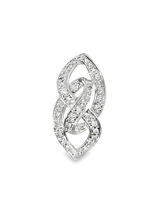 Colgante Círculo Diamante 18 Kt