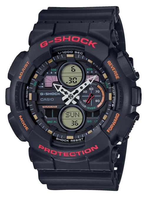 GA-140-1A4ER CASIO, G-SHOCK, Led, Resin