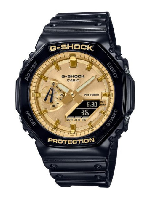 Casio GA-2100GB-1AER Casio G-SHOCK, Yellow gold Dial Watch