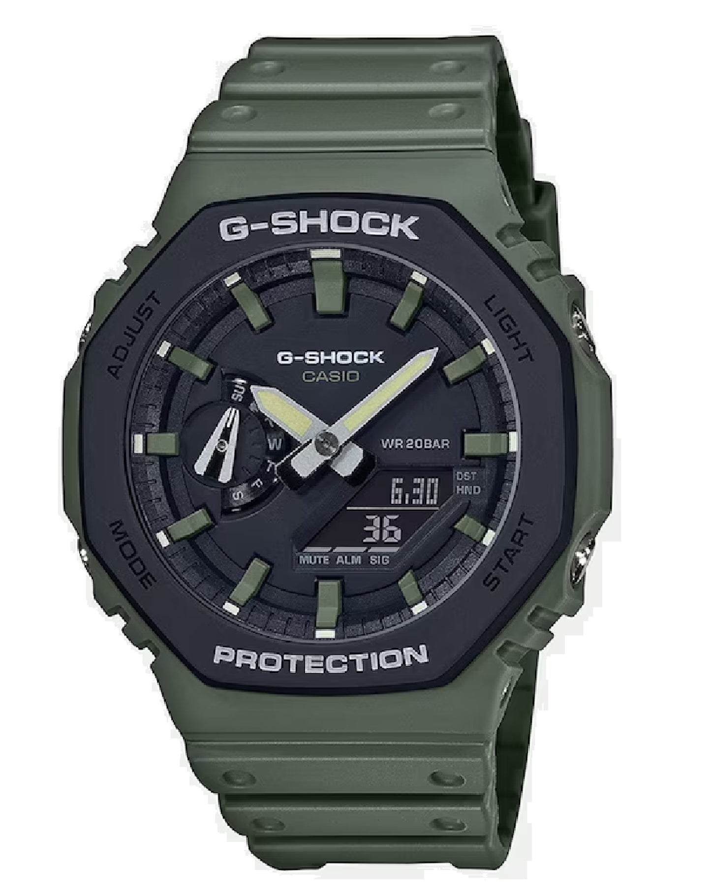 Casio GA-2110SU-3AER, G-SHOCK, Antimagnetic Watch