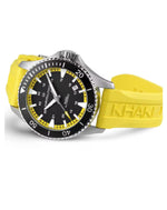 H82395332  Hamilton Auto Khaki Navy Scuba Yellow