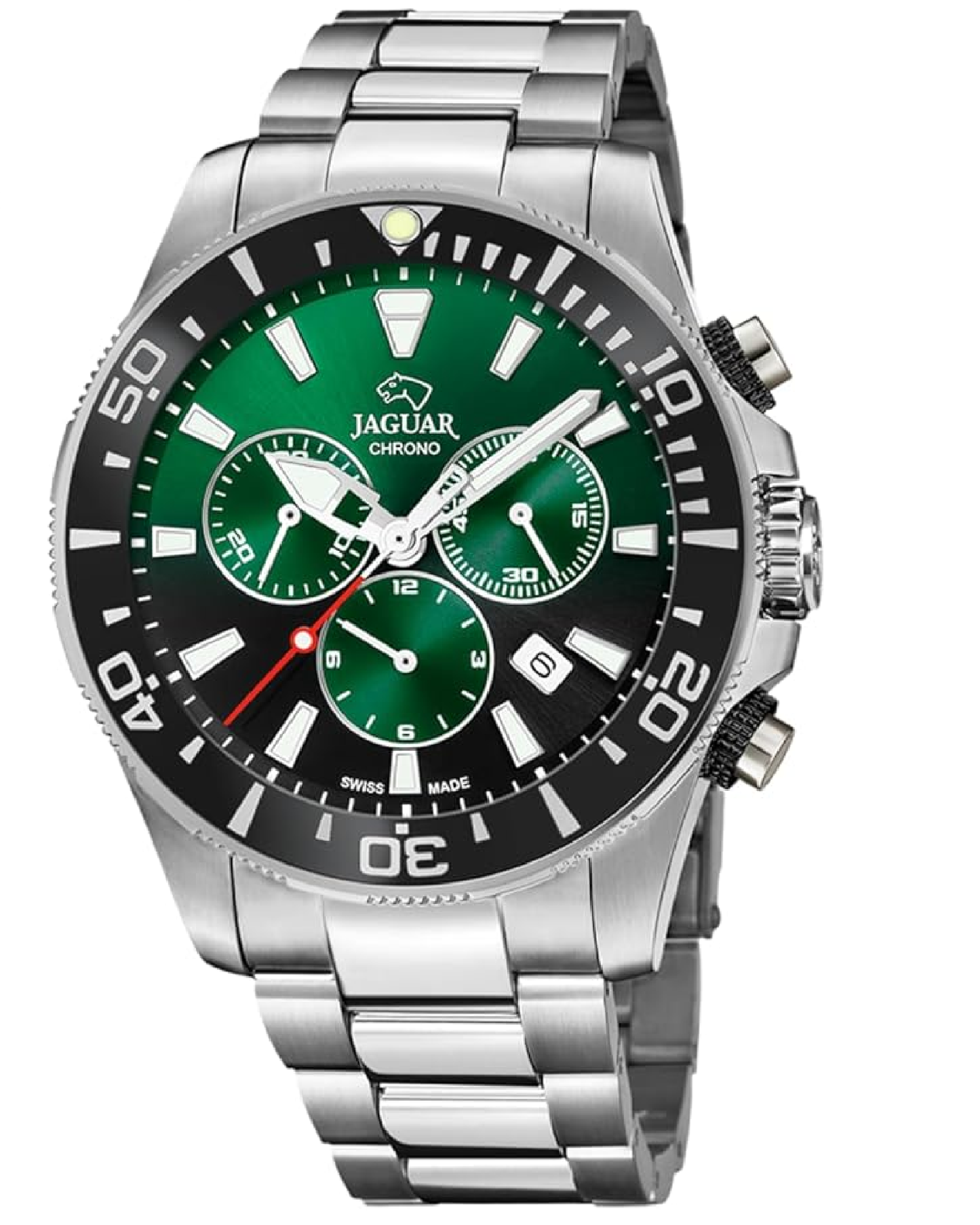 J861/9 JAGUAR Executive Diver Green Dial