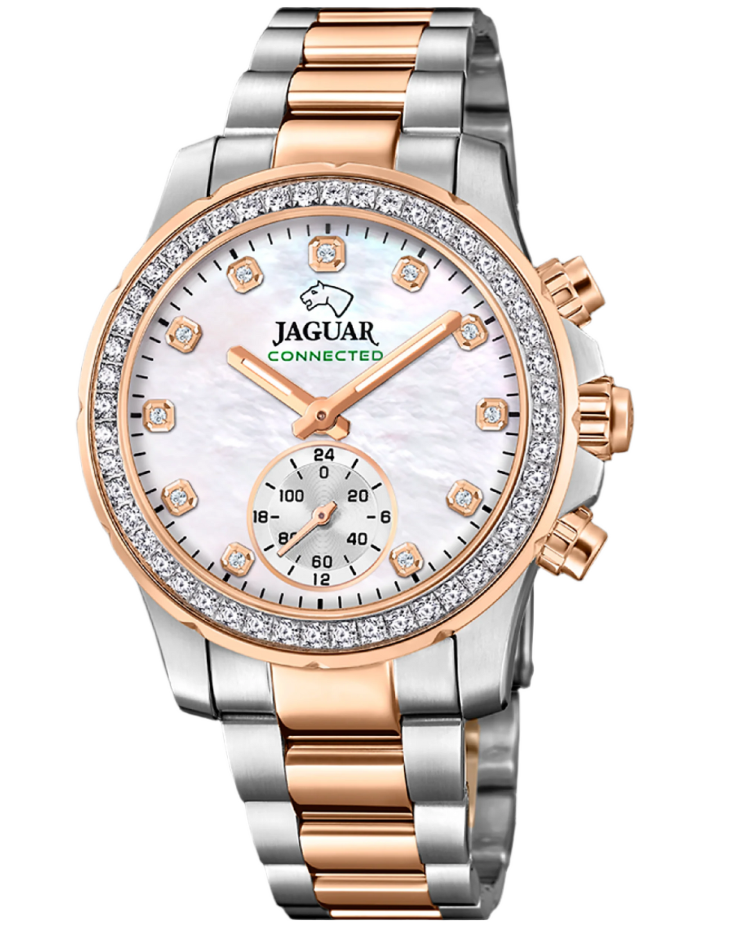 Jaguar  Ladies Connected White Dial J981/1