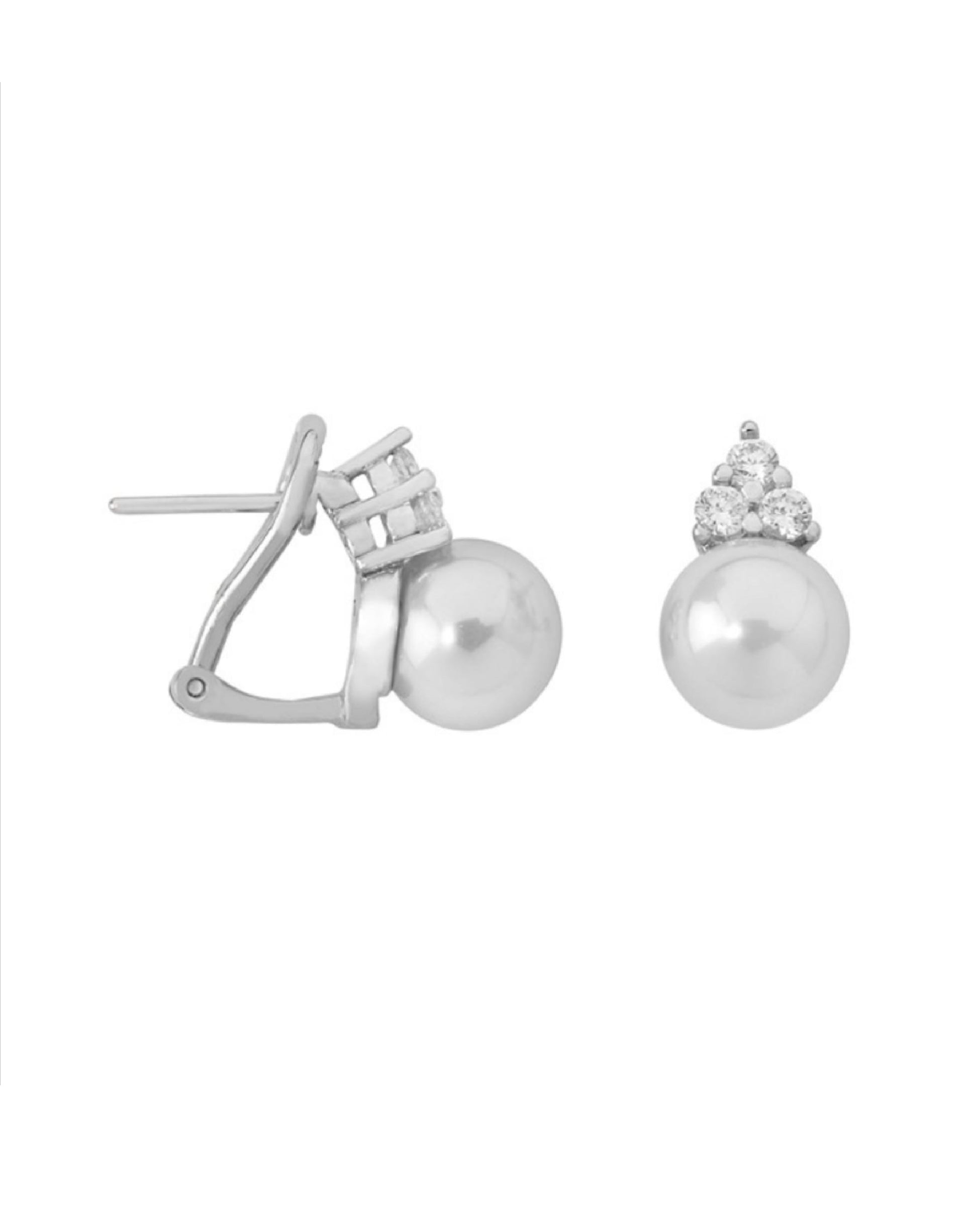 Majorica SELENE White Pearl Earring Earrings