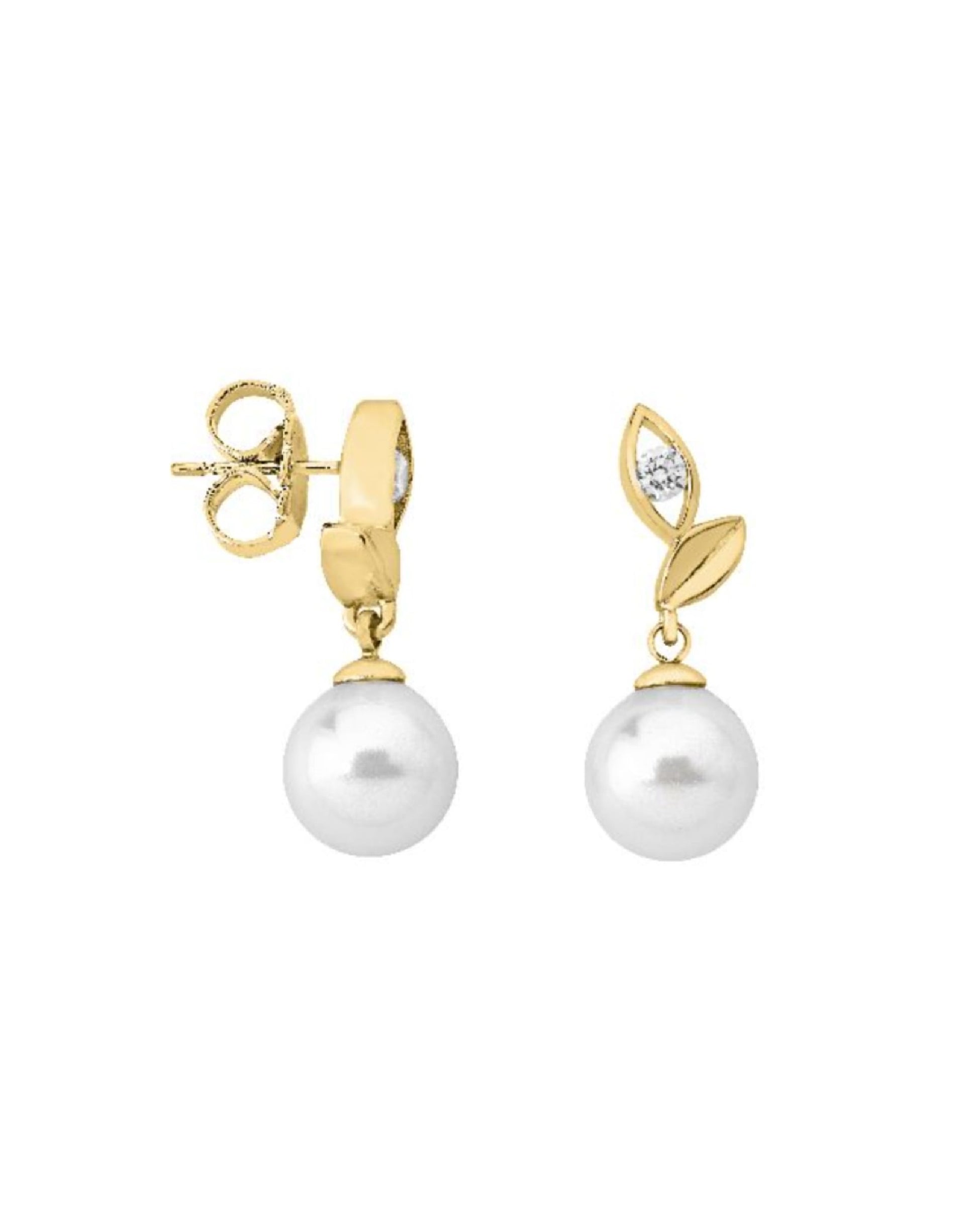 Majorica White Pearl Earring Heka, MAJ-773 Earrings