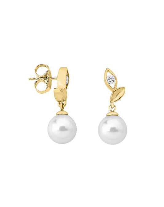 Majorica White Pearl Earring Heka, Earrings