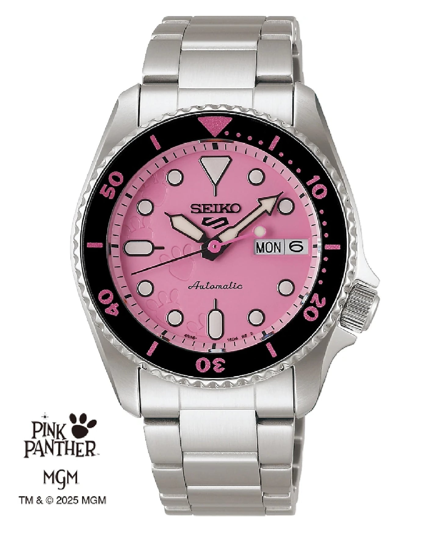 SRPM07K1  Seiko 5 Sports Pink Panther