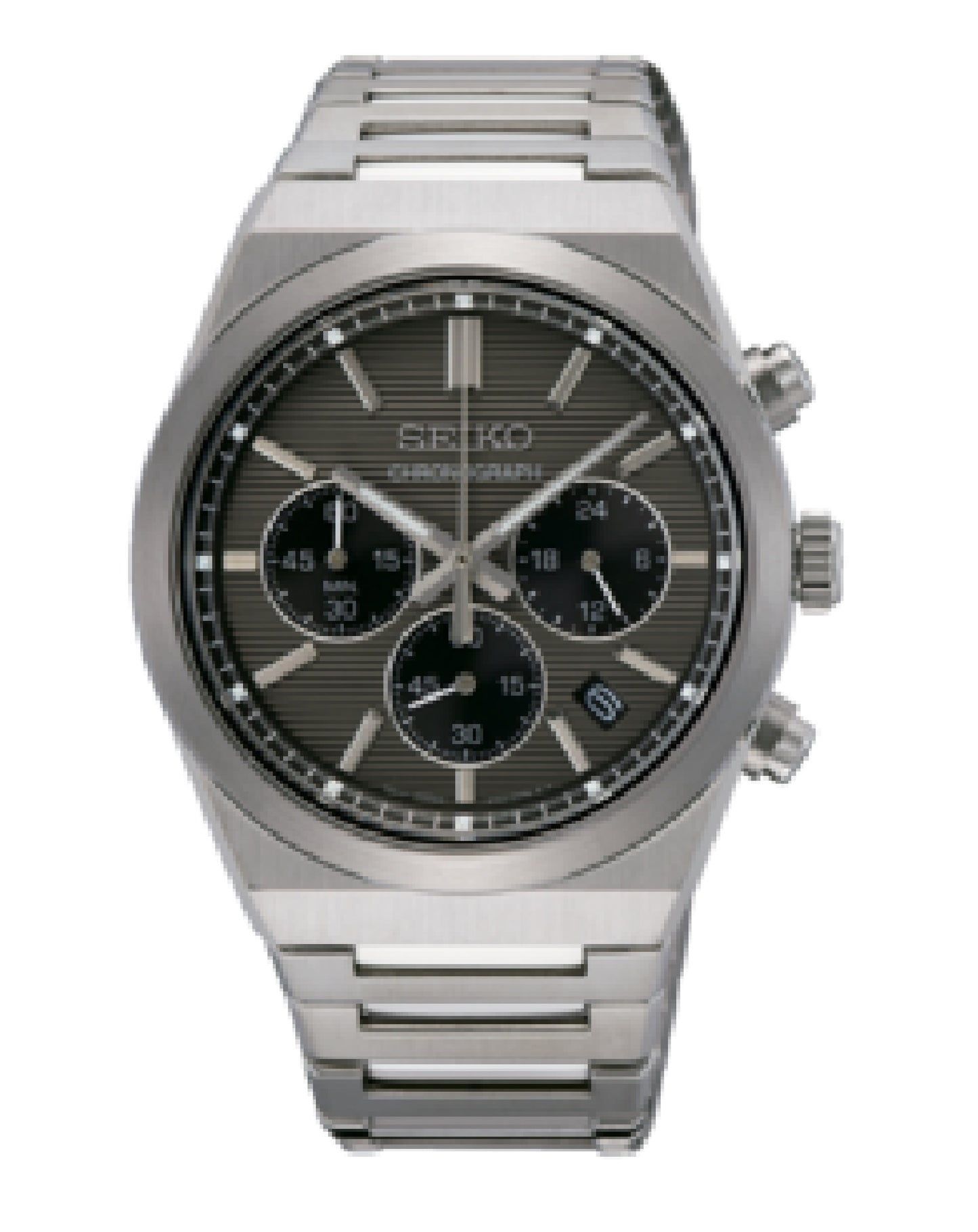 SSB455P1 Seiko ESSENTIALS SPORT QUARZT CHRONO BLACK