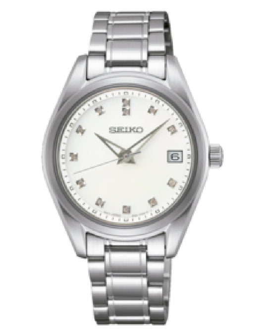 SUR579P1 Seiko ESSENTIALS  White Dial with Diamonds