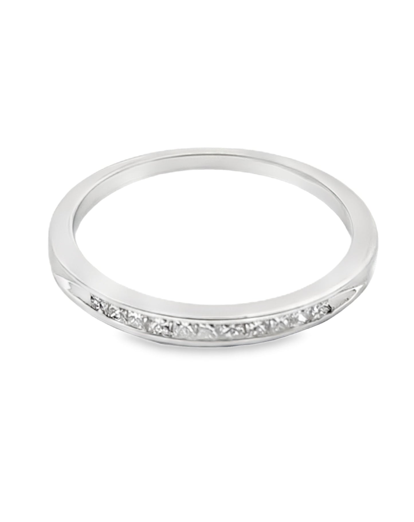 Eternity Circle White Gold Diamond Ring