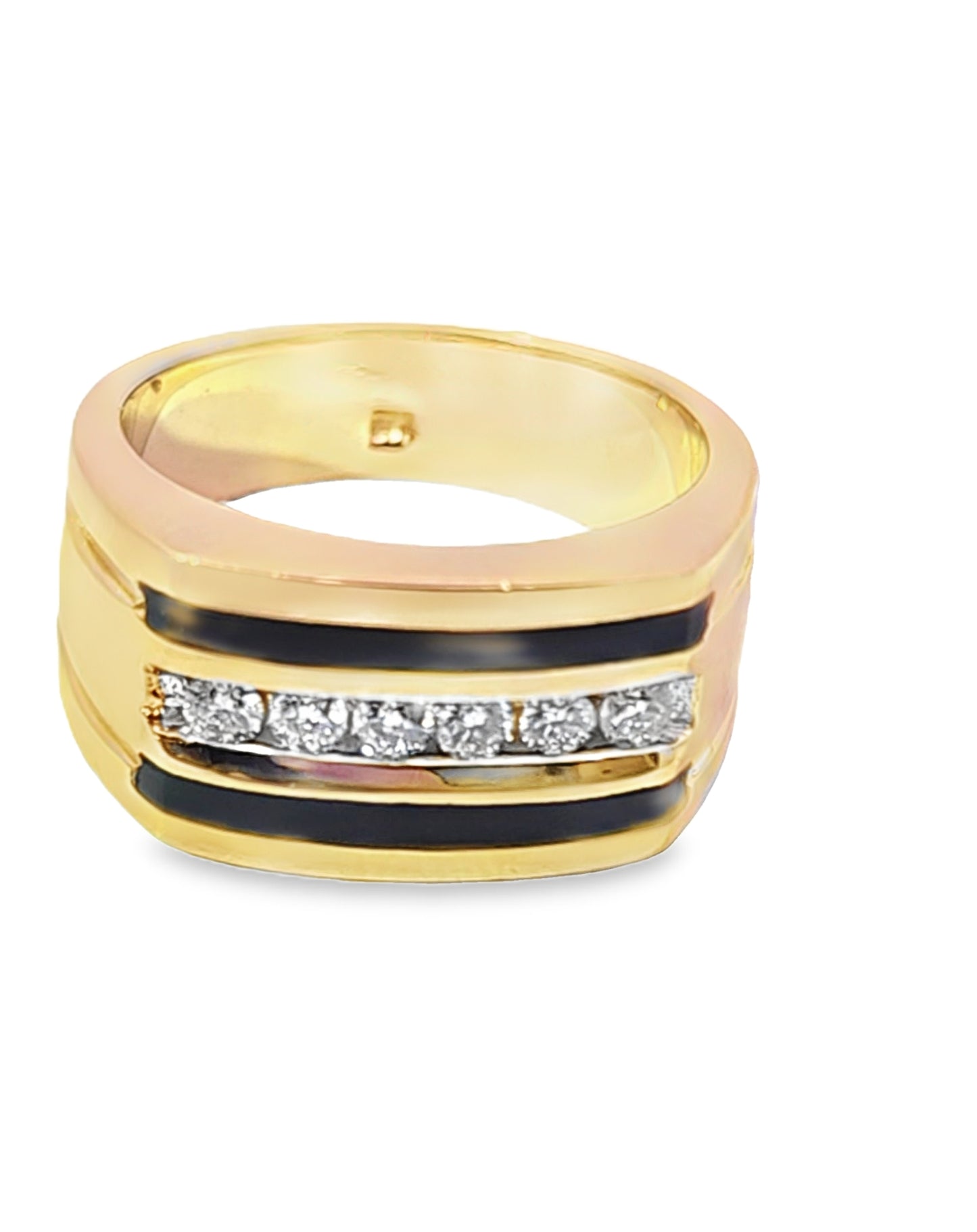 14Kt 6 Diamond Ring