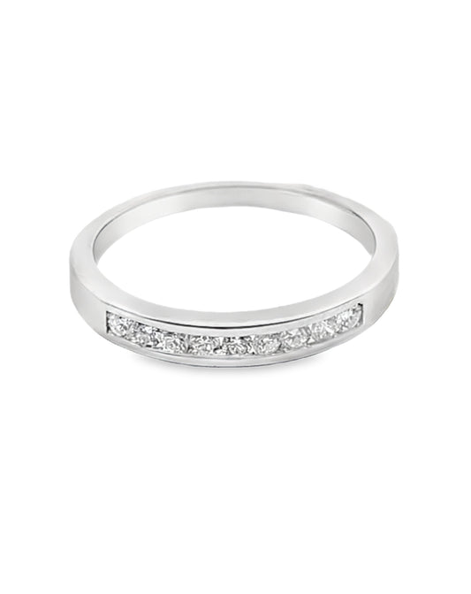 Diamond Band ring,0.18Ct