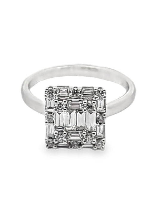Diamond ring 0.78CT 18KT