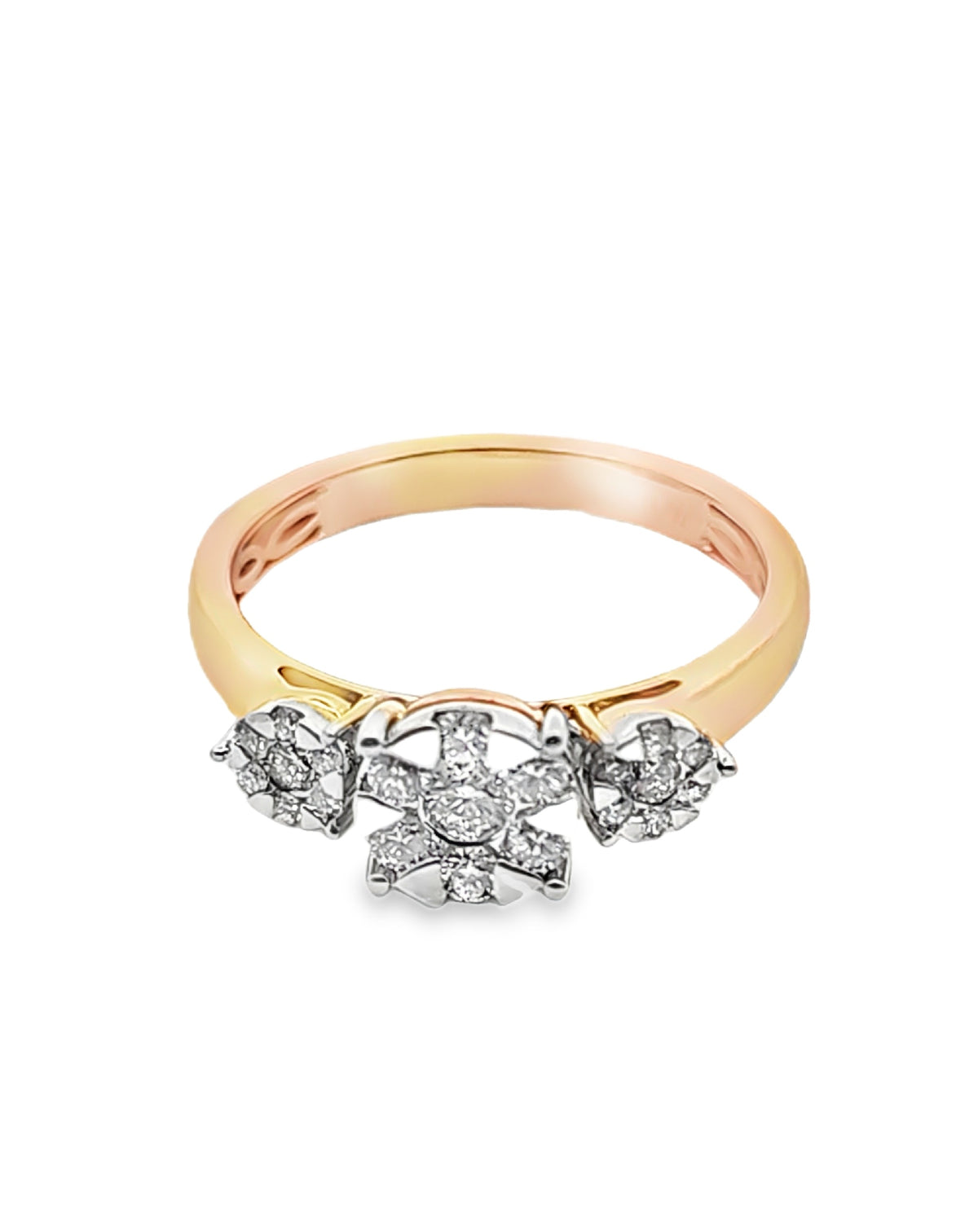 Diamond ring .41CT 18KT