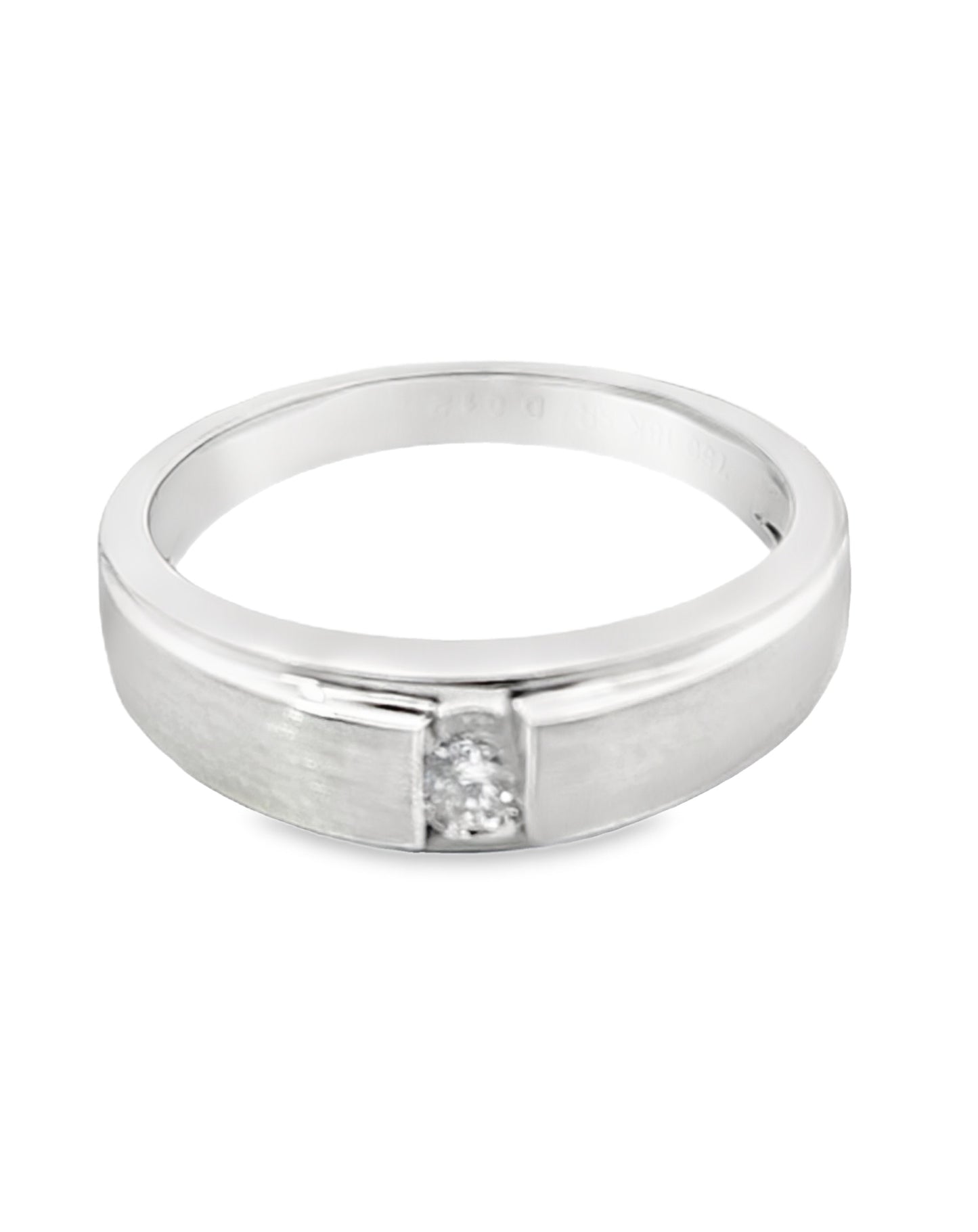 1 Solo Diamond Ring,0.12Ct