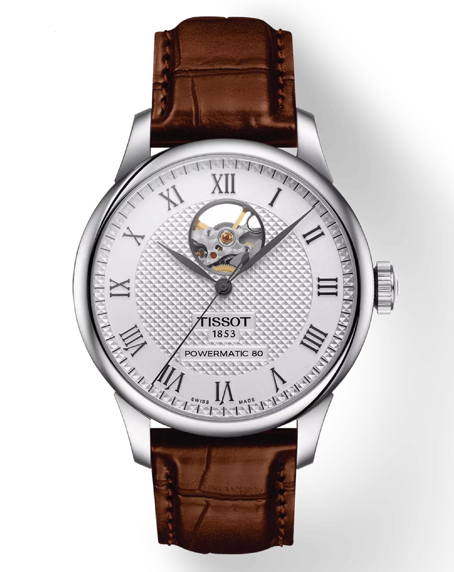 T006.407.16.033.01 Le Locle Powermatic 80H 39.3mm open heart