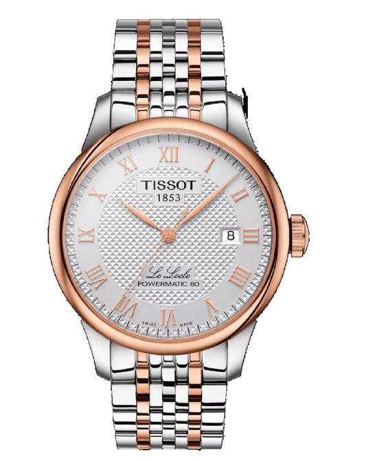 Tissot T006.407.22.033.00 Tissot Le Locle Powermatic-80 ROMAN NUMBERS Rose gold Watch