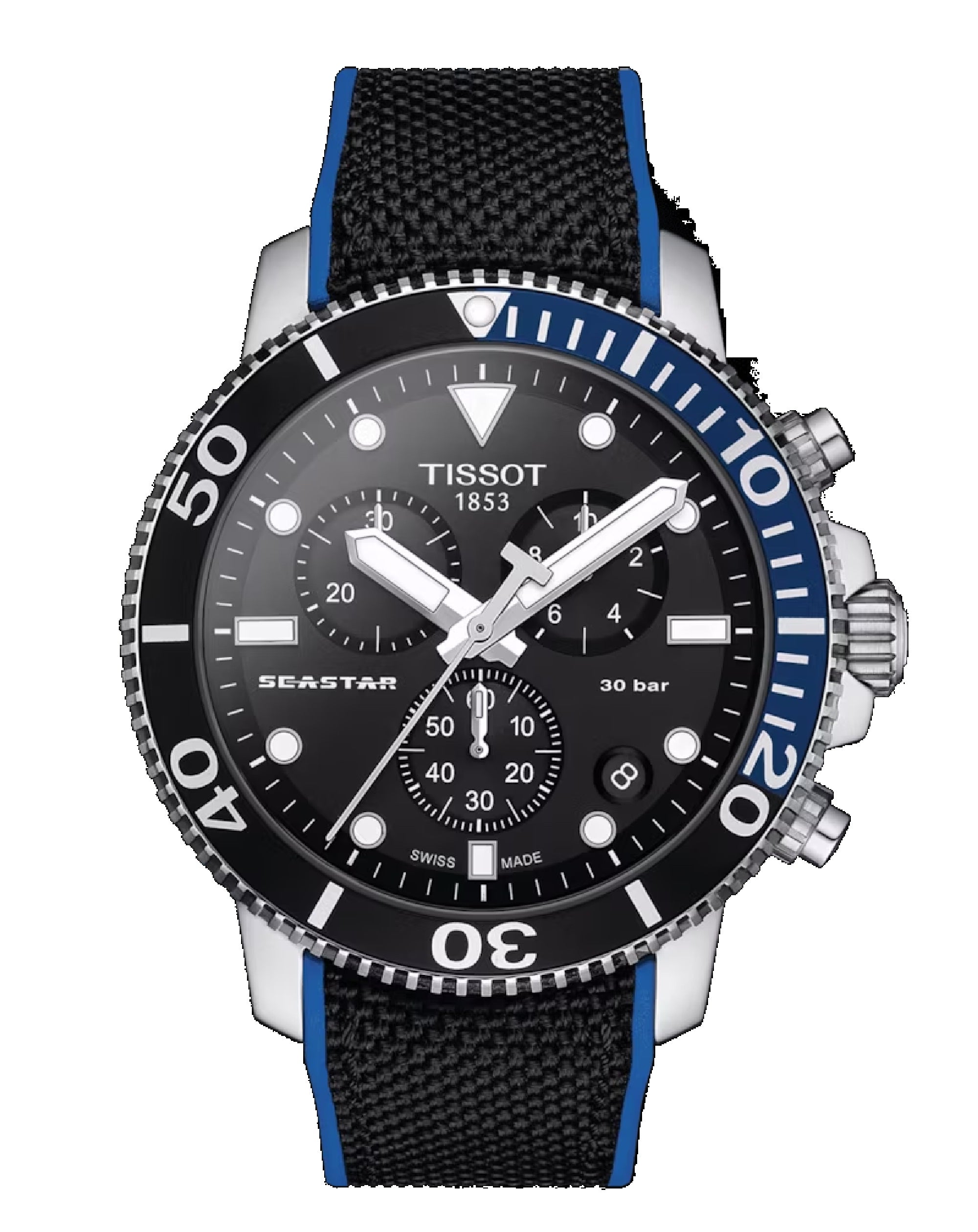 T120.417.17.051.03 Tissot SEASTAR 1000 BLACK