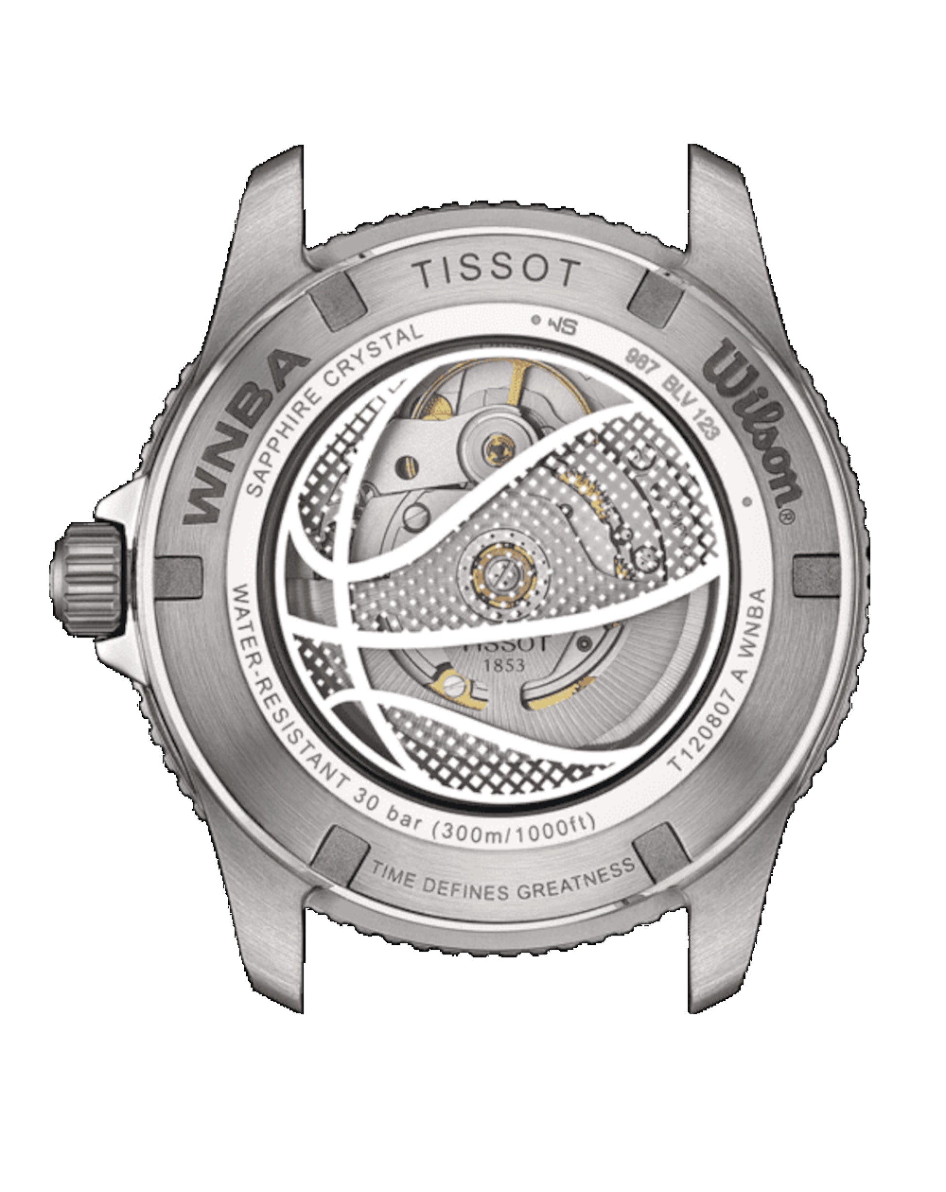 Tissot T120.410.17.011.00 TISSOT SEASTAR WILSON WNBA Watch