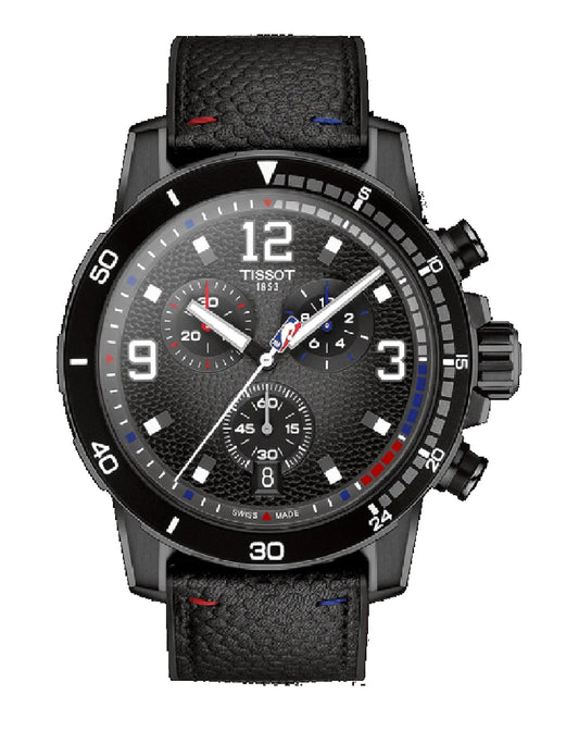 T125.617.37.067.00 Tissot Supersport Chronograph Black Indexes NBA EDITION