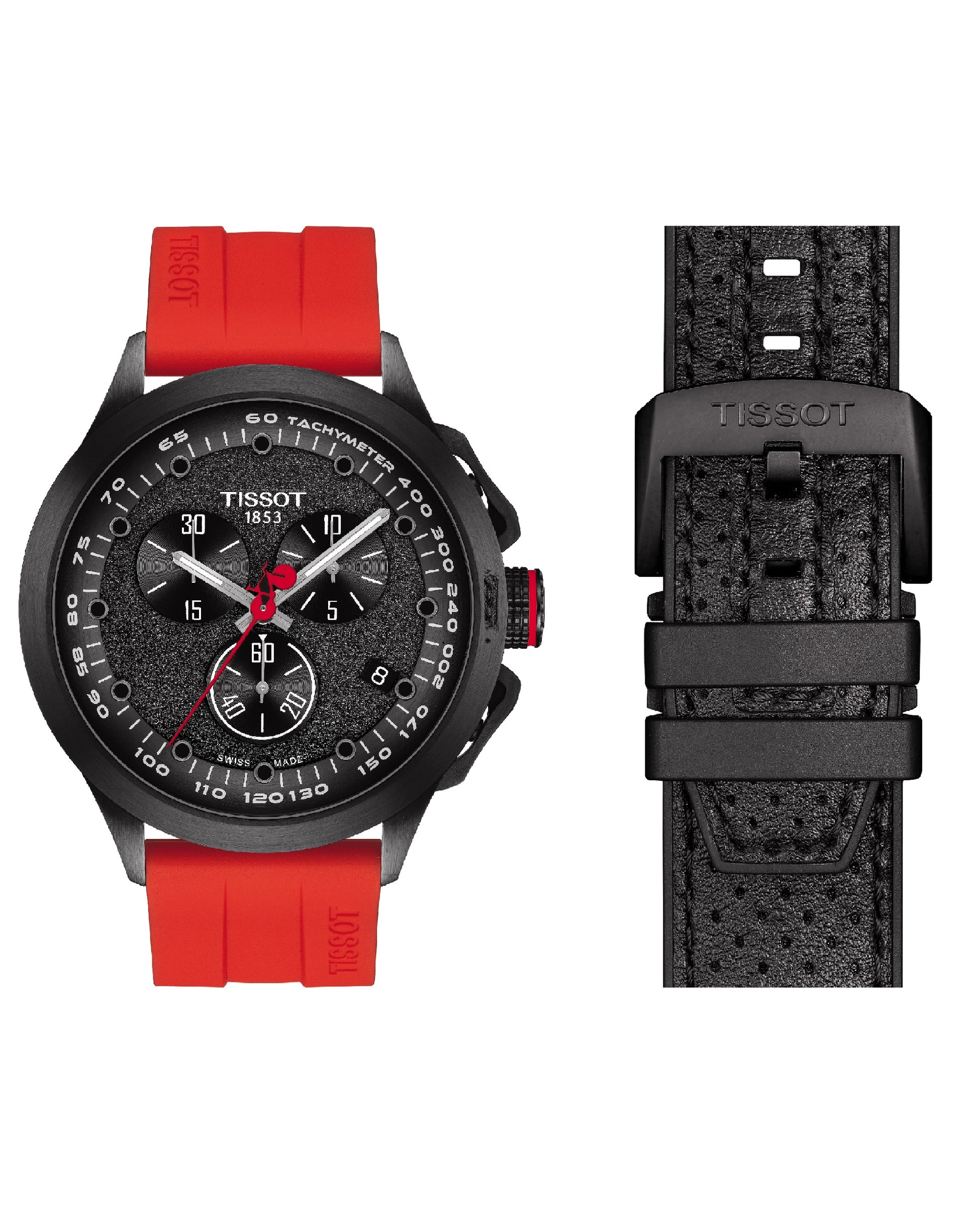 tissot red strap