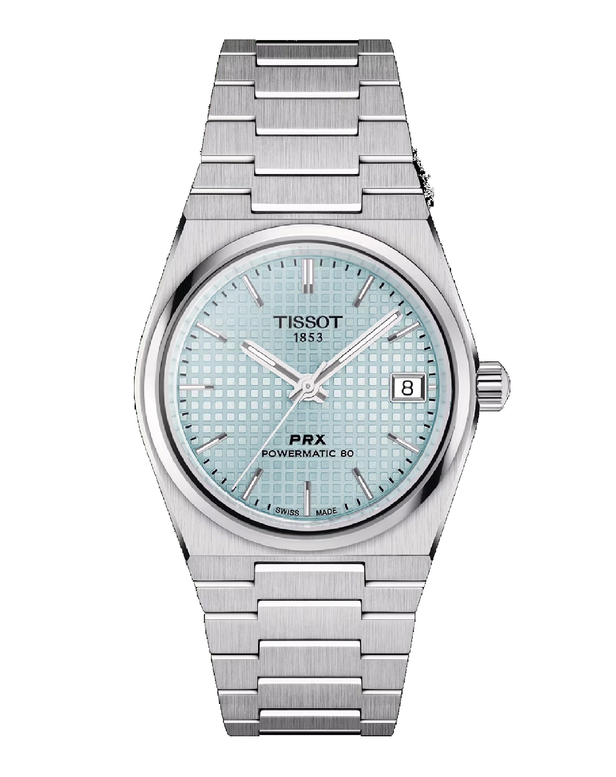 TISSOT PRX 35MM POWERMATIC 80 H Light Blue Dial T137.207.11.351.00