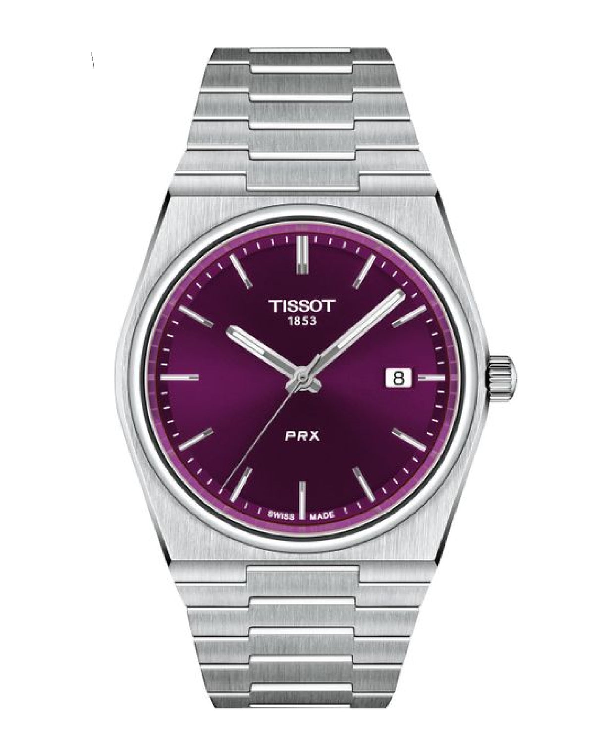 T137.410.11.401.00 PRX 40mm Purple Dial