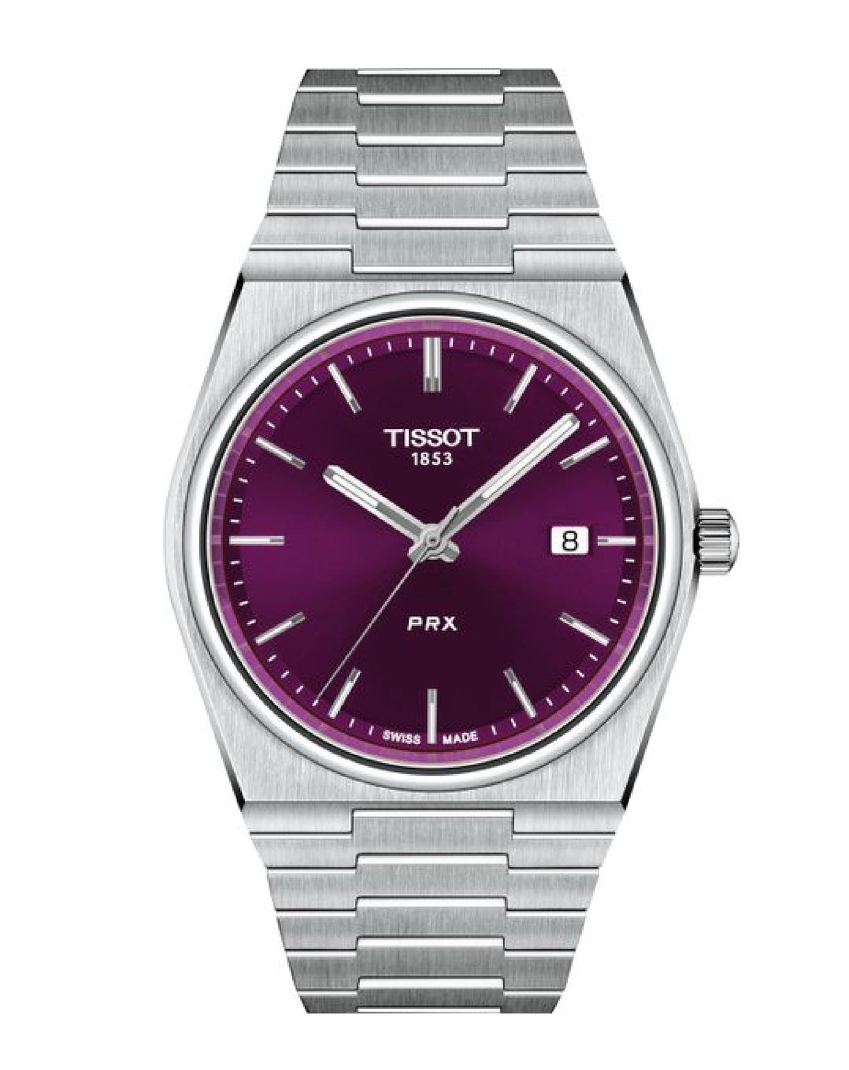 T137.410.11.401.00 PRX 40mm Purple Dial