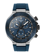 T141.417.27.041.00 T-Race Chronograph Blue Dial