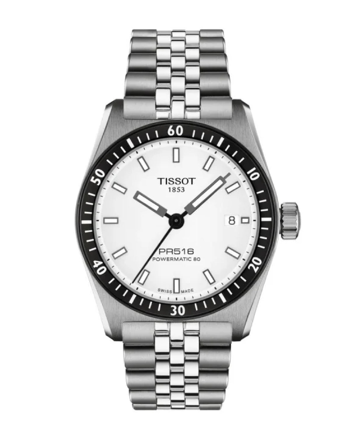 T149.407.11.031.00 PRS 516 White Dial 38mm