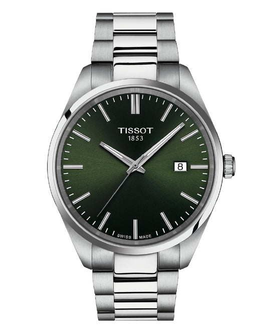 Tissot T150.410.11.091.00 Tissot PR 100 TITANIUM Man Green Dial Watch