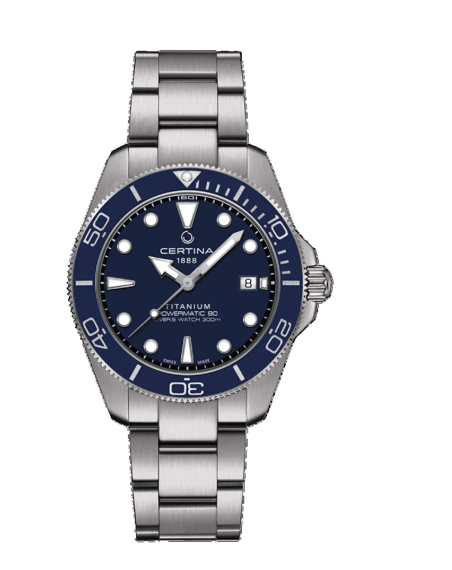 C048.407.44.041.00 DS Action Diver 40,5mm Powermatic 80 | Titanium |