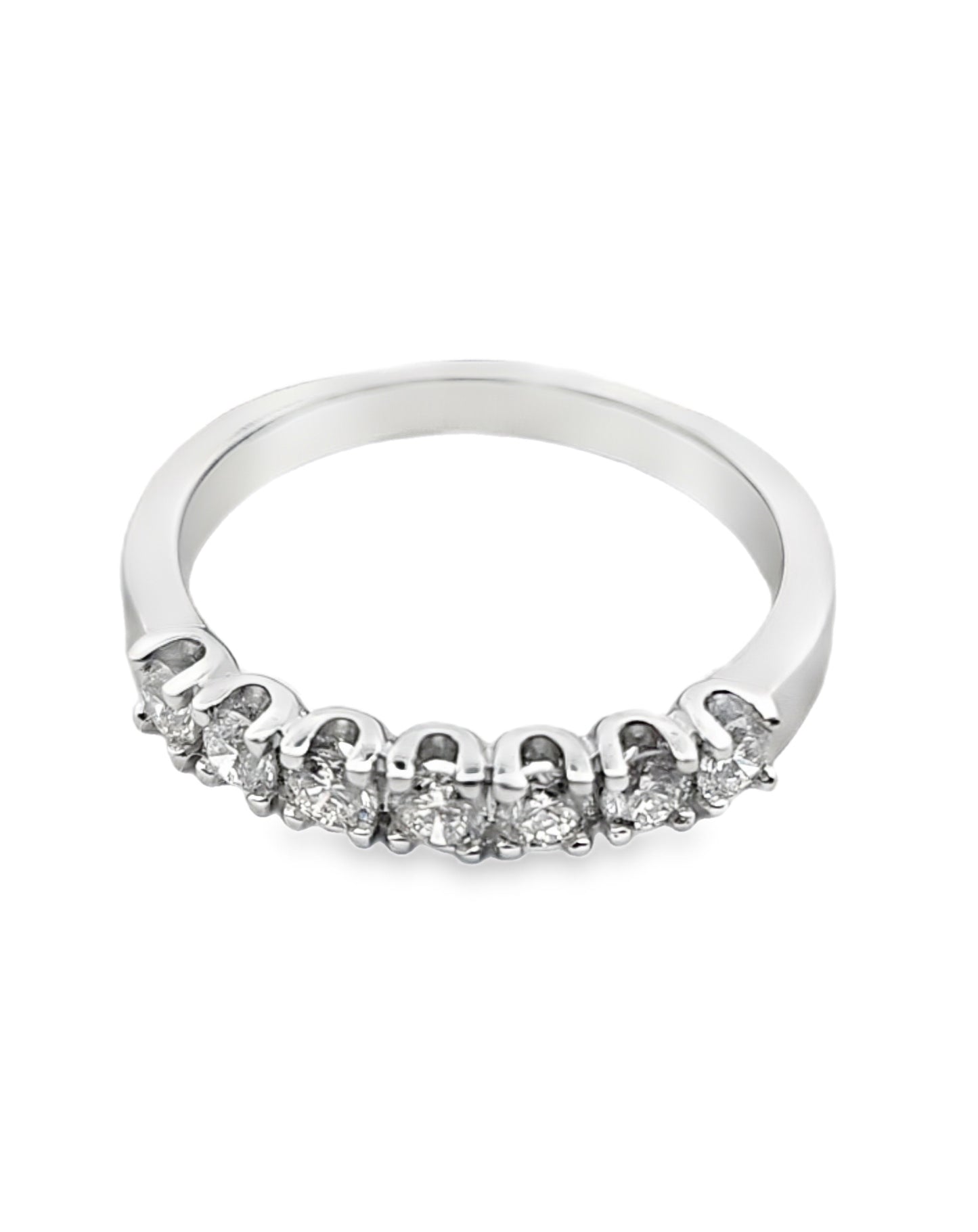 Diamonds Ring. 0.49 Ct 18 KT Gold