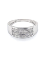 Diamonds Band Diamond Ring, 0.17 CT Rings