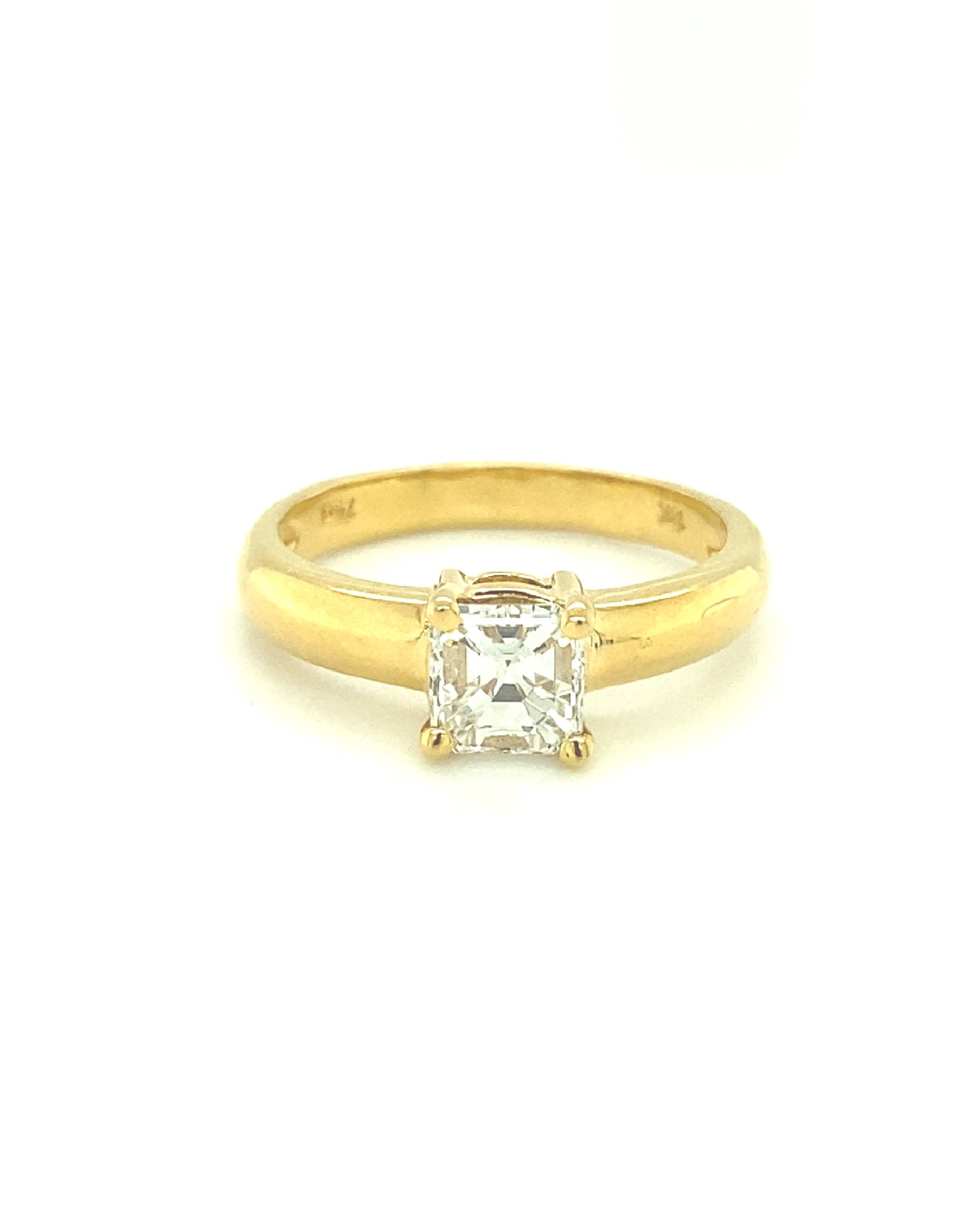 Diamonds Yellow Solitaire Diamond Ring, 1.01 CT Rings