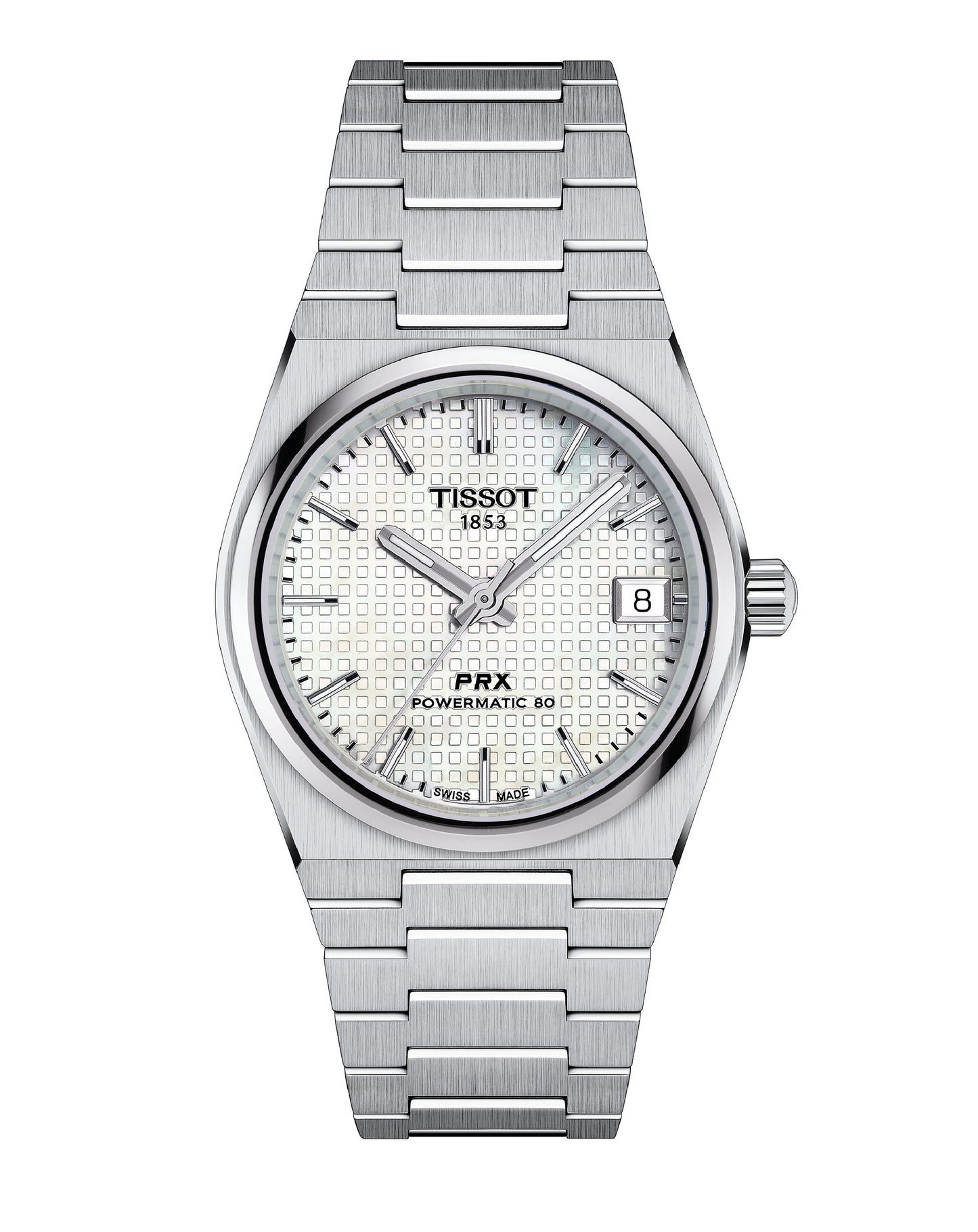 Tissot TISSOT PRX 35MM POWERMATIC 80 H White Dial T137.207.11.111.00 Watch
