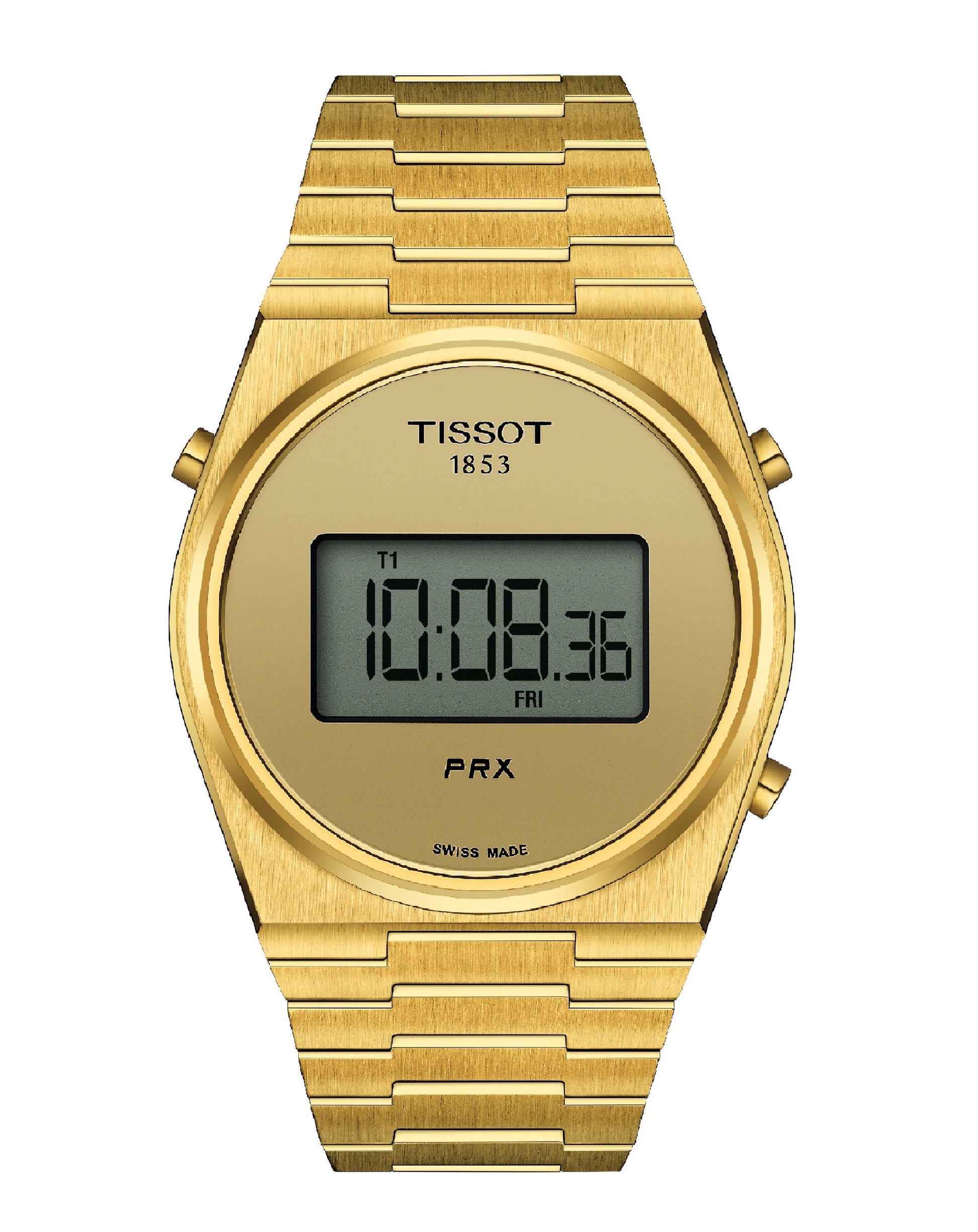 Tissot TISSOT - PRX DIGITAL - 35MM - Yellow gold plated T137.263.33.020.00 Watch