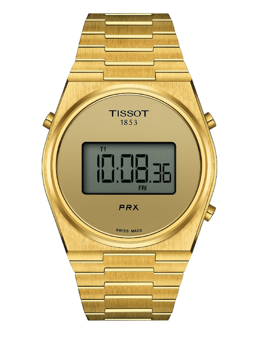 Tissot TISSOT - PRX DIGITAL - 40MM - Yellow gold plated T137.463.33.020.00 Watch