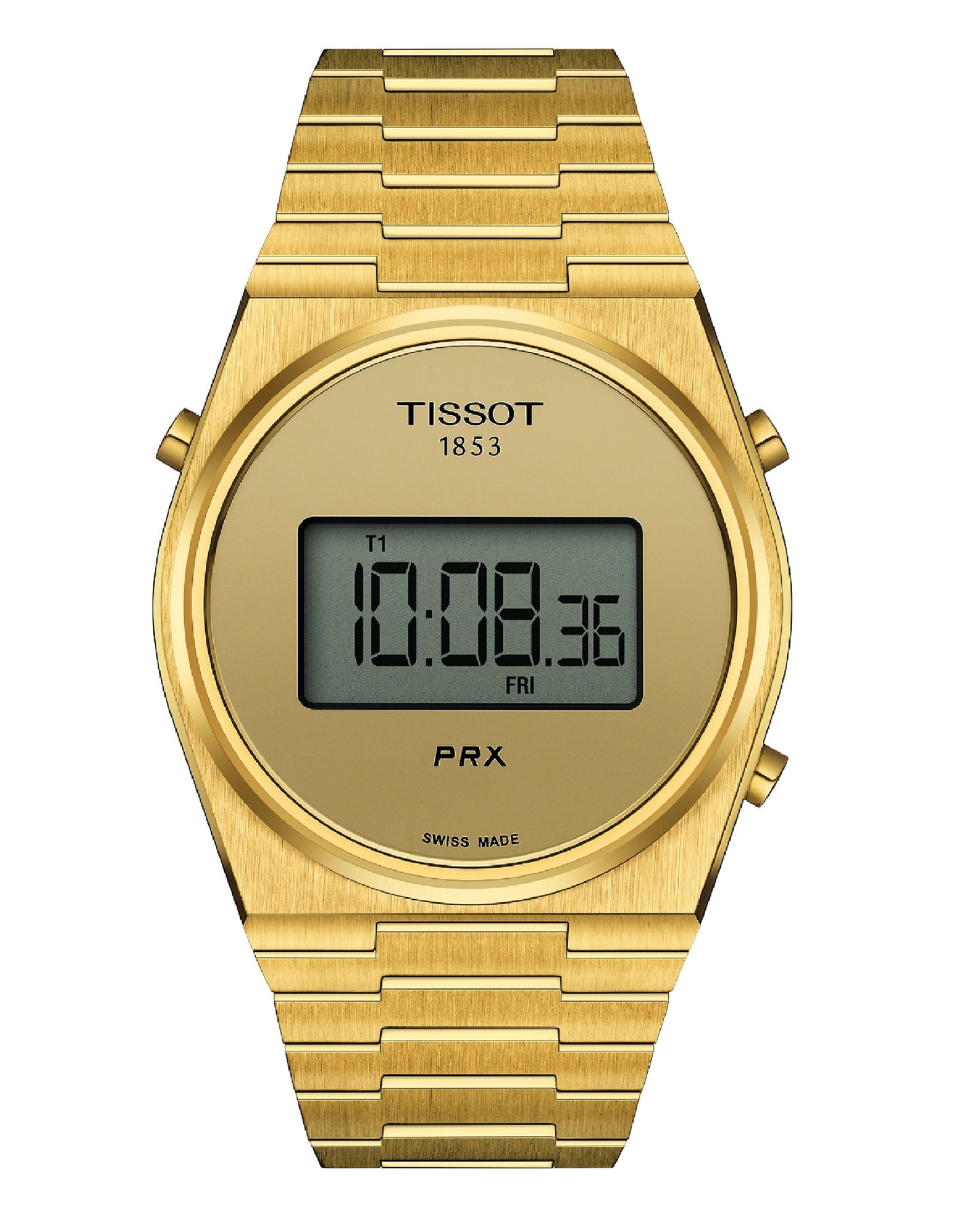 Tissot TISSOT - PRX DIGITAL - 40MM - Yellow gold plated T137.463.33.020.00 Watch