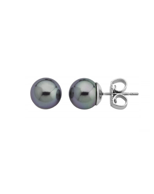 Majorica Grey Pearl Lyra Earring Earrings