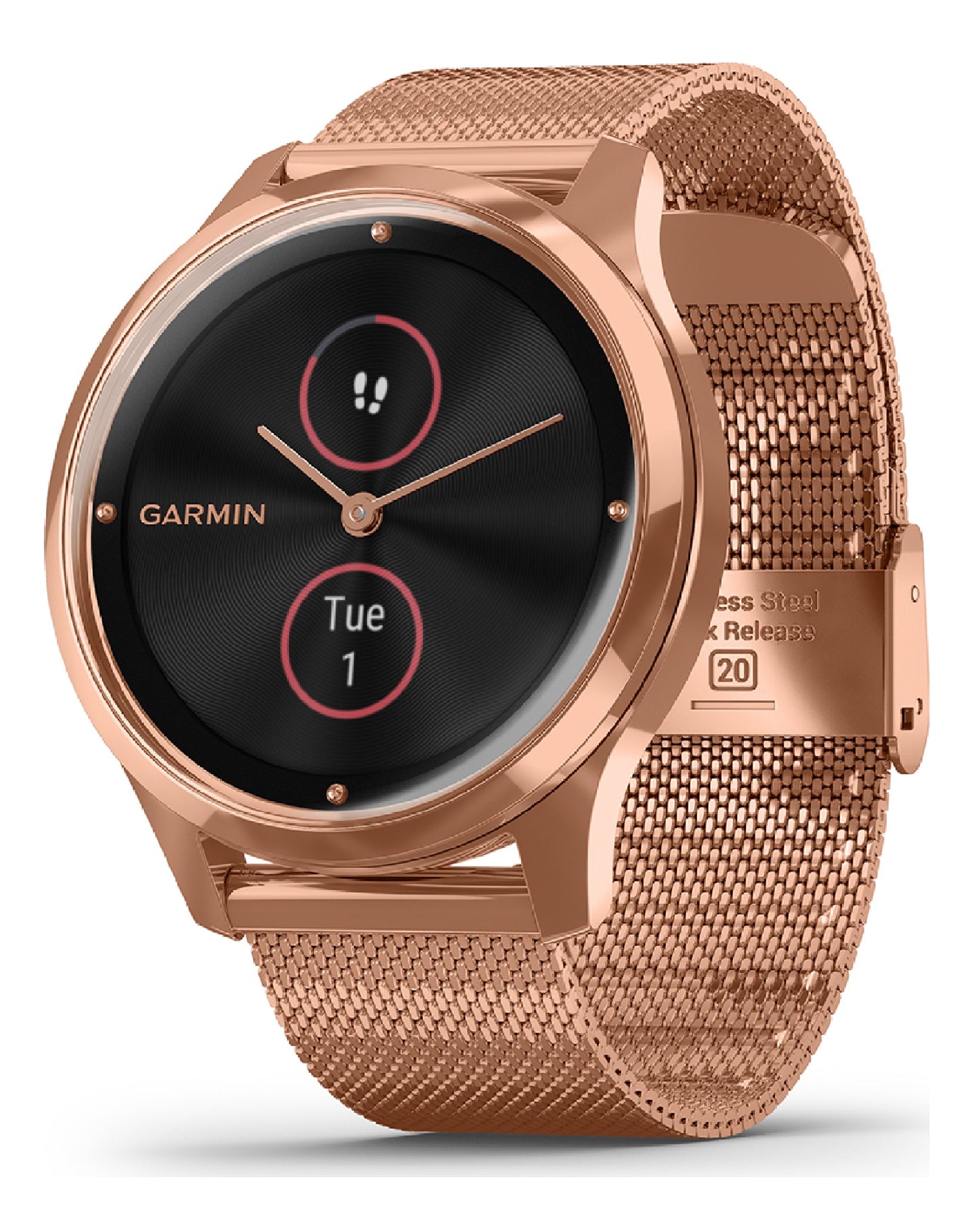 Garmin Garmin Vivomove Luxe® Rose Gold Plated Watch