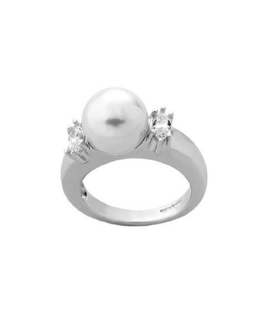 Majorica White Pearl Ring Auva Rings