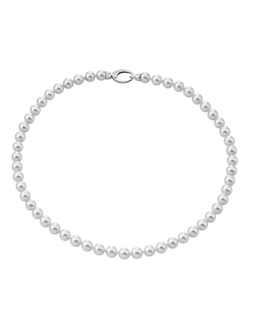 Majorica Lyra White Pearl Necklace Necklaces