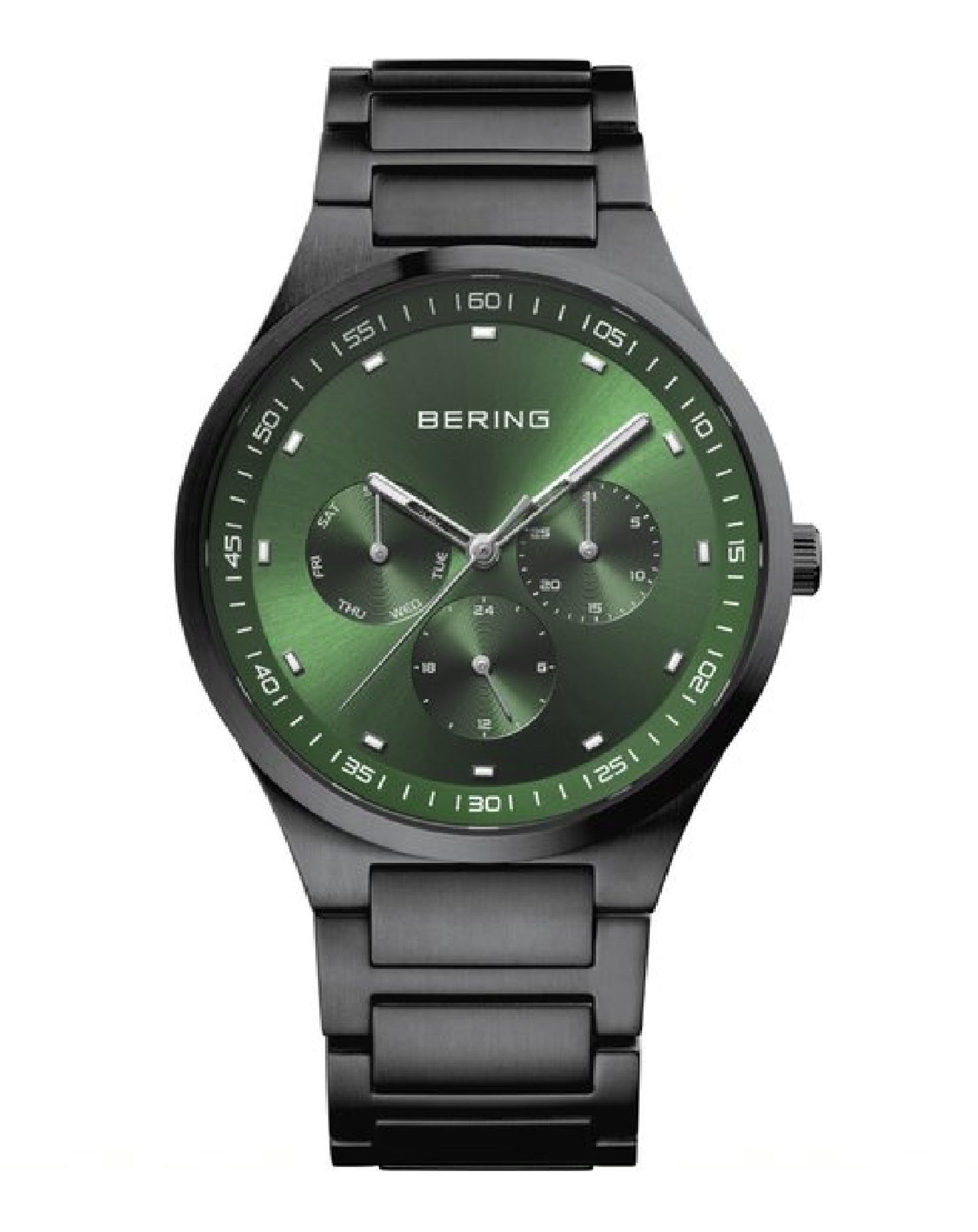 Bering 11740-728 Bering Classic Green Dial Watch